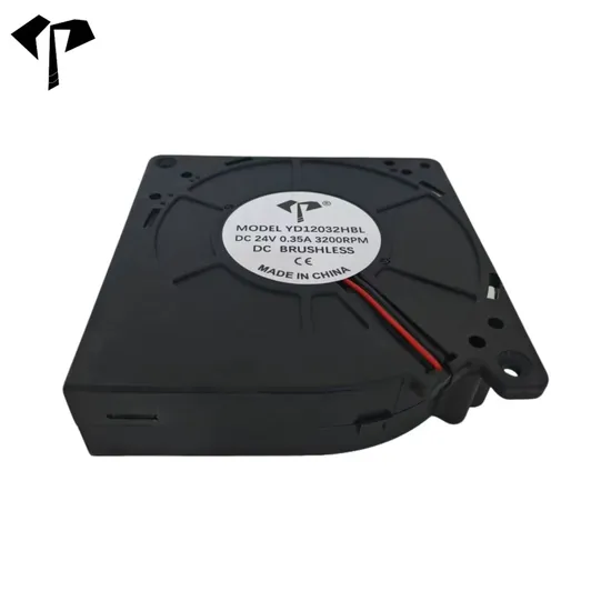 120X120X32mm Energy-Efficient DC Blower Cooling Fan with Thermal Plastic PBT UL 94V-0 Frame - Image 4