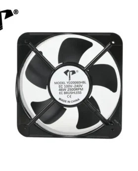 20060 8 Inch High-Performance Thermal Plastic DC Cooling Fan with Optional