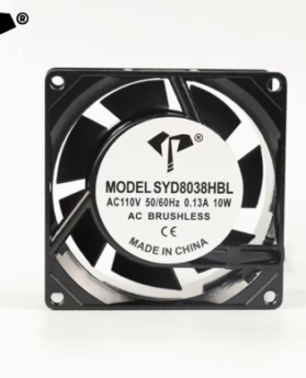 8025 Wholesale AC Cooling Fan 80*80*25mm Ball Bearing 110/220/380VAC 2400 RPM